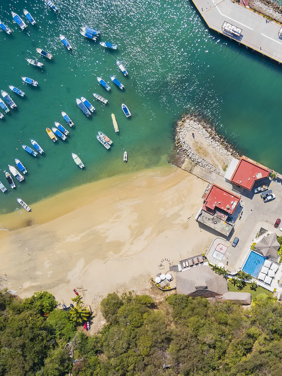 Terraza al aire libre con vista al mar