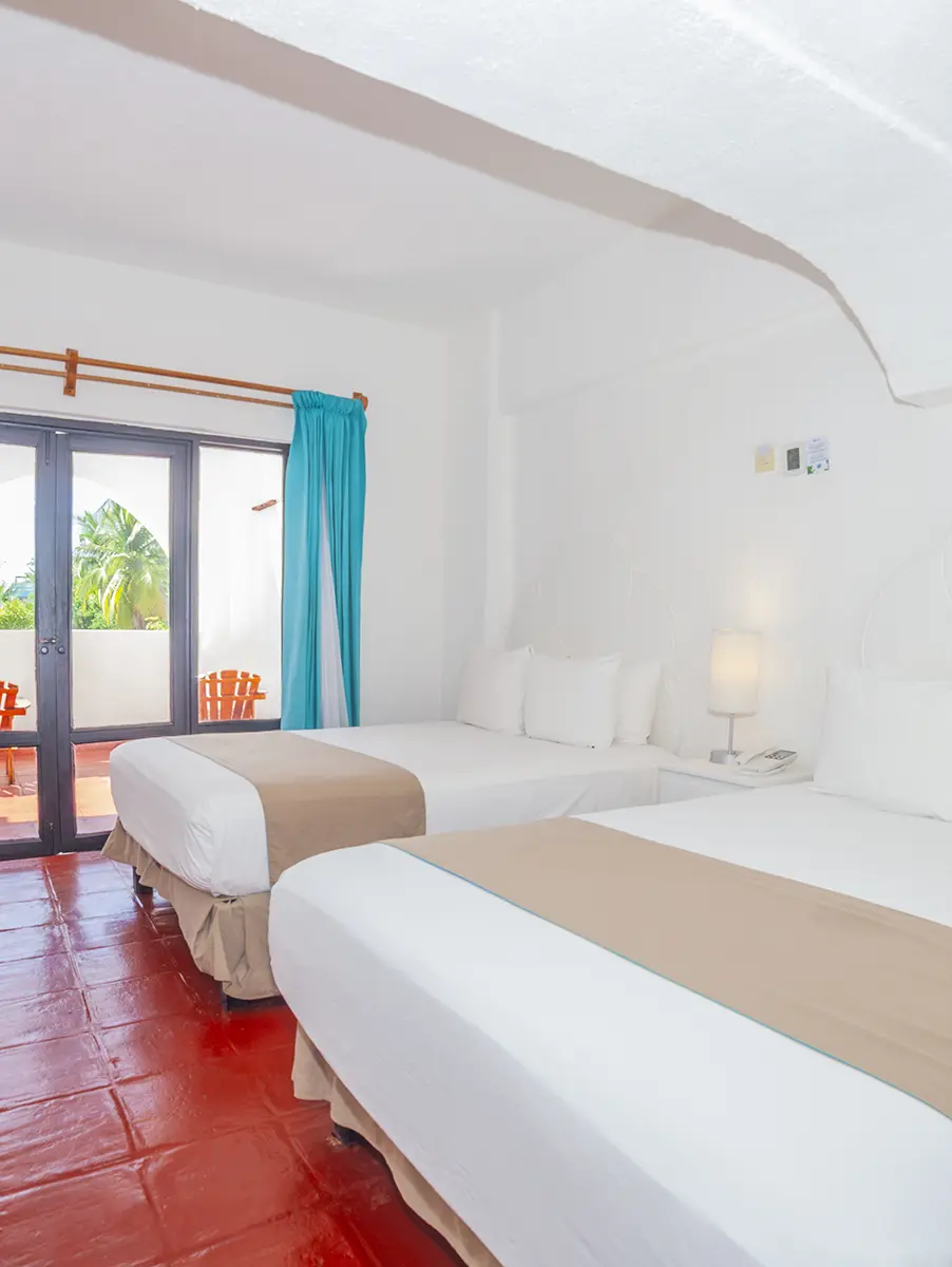 Habitaciones confortables y bien equipadas