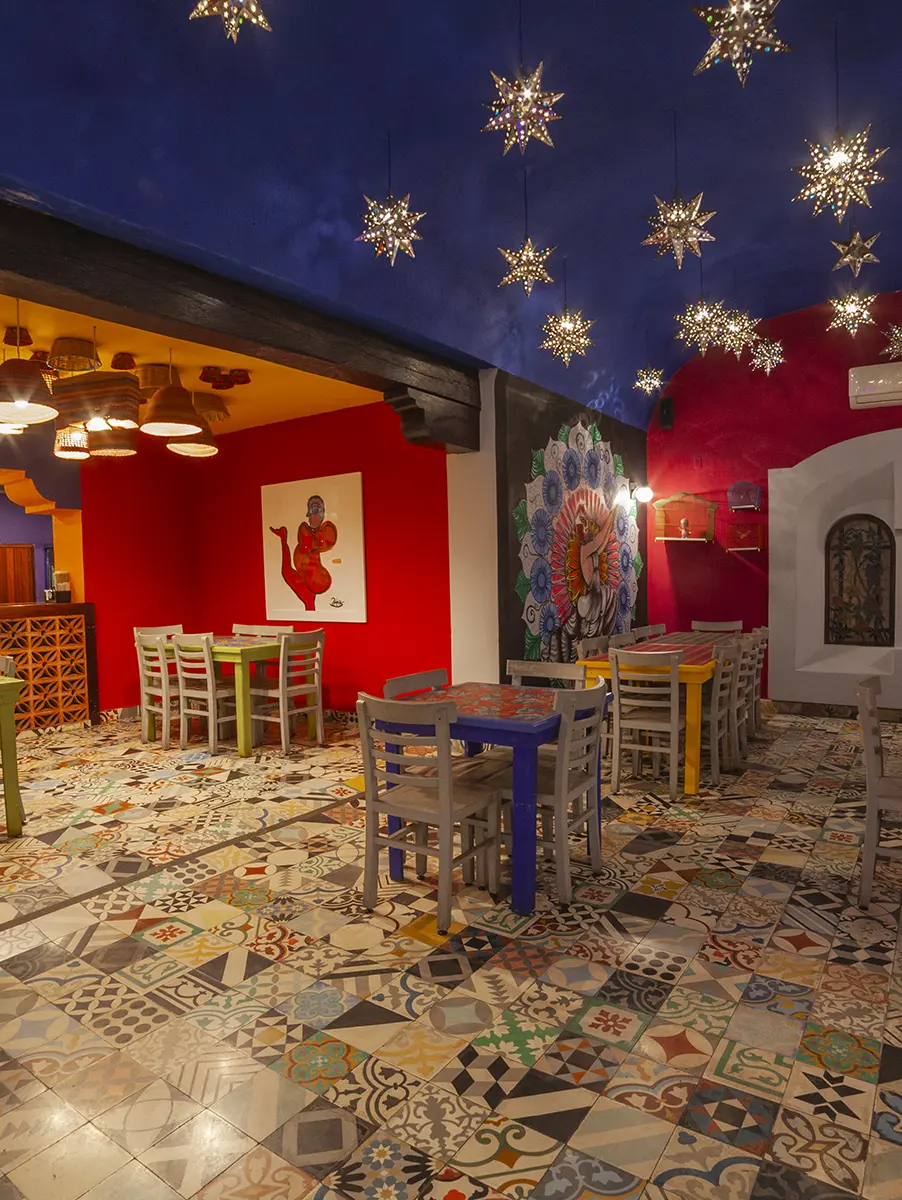Restaurante La Malquerida con ambiente único